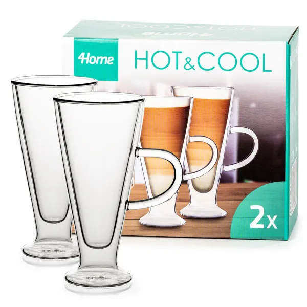 4Home Termo pohár Latte Elegante Hot&Cool, 230 ml, 2 ks