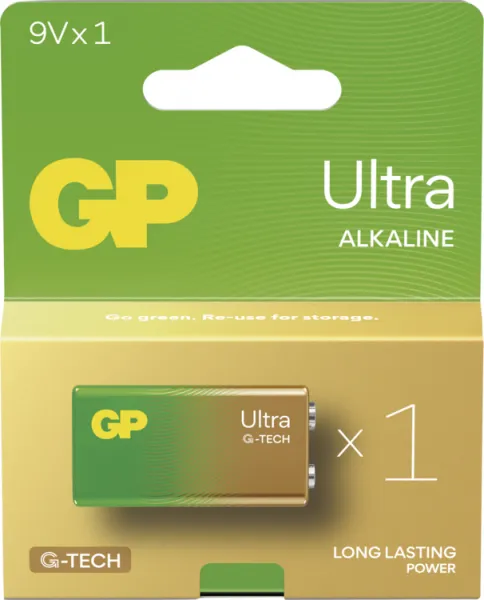GP BATERIE GP Alkalická baterie ULTRA 9V (6LF22) - 1ks
