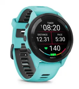 Garmin Forerunner 265, Aqua/Black 010-02810-12