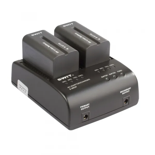 Swit S-3602F 2-kanálová nabíjačka a adaptér SONY NP-F 17041