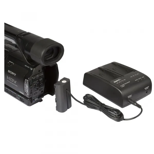 Swit S-3602F 2-kanálová nabíjačka a adaptér SONY NP-F 17041