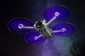Stablecam DJI Mini 4 Pro / Mini 3 Pro - LED Flash vrtule (2 pár) (vr Aku) 1DJ5319