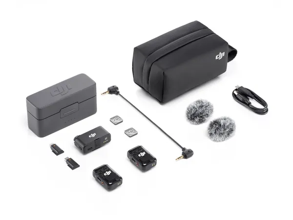 DJI Mic 2 (2 TX + 1 RX + Charging Case) CP.RN.00000318.03