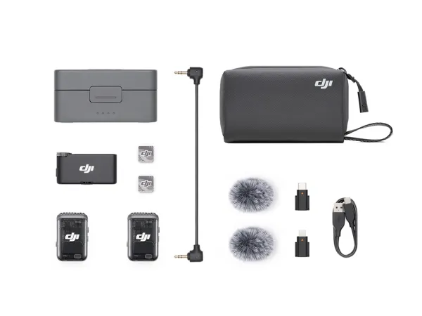 DJI Mic 2 (2 TX + 1 RX + Charging Case) CP.RN.00000318.03
