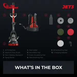 MotorScrubber Podlahový automat Jet 3