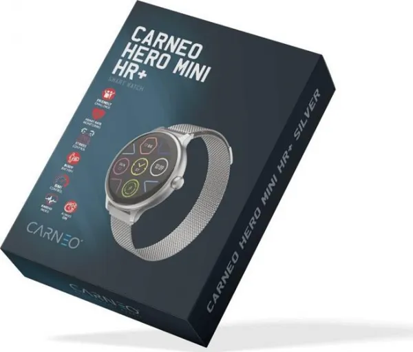CARNEO Hero mini HR+, Strieborné