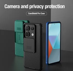 Nillkin CamShield PRO Kryt pre Xiaomi Redmi Note 13 Pro 5G / Poco X6 5G, Čierny