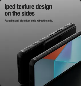 Nillkin CamShield PRO Kryt pre Xiaomi Redmi Note 13 Pro 5G / Poco X6 5G, Čierny