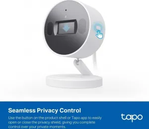 tp-link Tapo C125, AI Home Security Wi-Fi Camera 2K QHD (2560x1440), 2.4 GHz, Smart AI Detection and Notifications Tapo C125