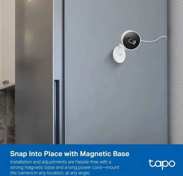 tp-link Tapo C125, AI Home Security Wi-Fi Camera 2K QHD (2560x1440), 2.4 GHz, Smart AI Detection and Notifications Tapo C125