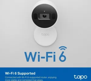 tp-link Tapo C125, AI Home Security Wi-Fi Camera 2K QHD (2560x1440), 2.4 GHz, Smart AI Detection and Notifications Tapo C125