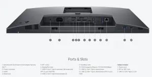 DELL P2425E, 24" FHD+ (1920x1200) 100 Hz, IPS, 300 nit, 1500:1, 5 ms, PIVOT, HDMI, DP, USB-C, RJ45, čierny DELL-P2425E