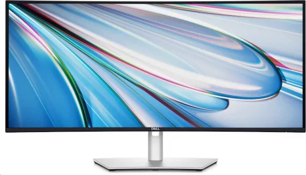 DELL U3423WE zakrivený monitor, 34.14", IPS LCD, WQHD, 3440x1440, 21:9, 5 ms, 2000:1, 300cd, HDMI, DP, USB 3.0, USB-C, LAN, čierny 210-BMDW