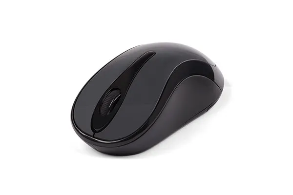 A4tech Myš G3-280N, V-Track, bezdrátová optická myš, 1200 DPI, 2.4GHz, Šedá