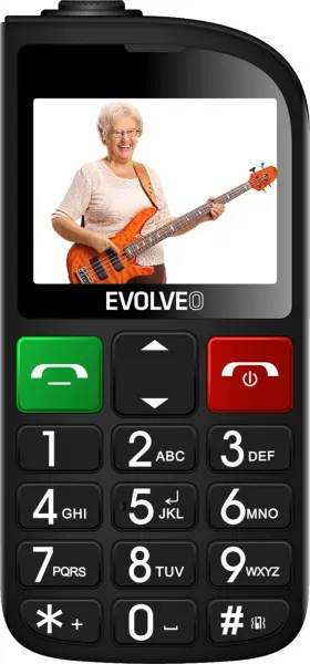 EVOLVEO EasyPhone FL
EVOLVEO EasyPhone ET
, čierna