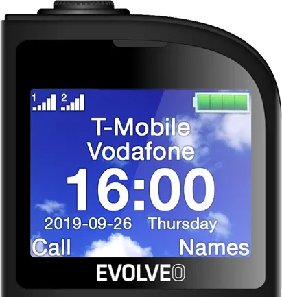 EVOLVEO EasyPhone FL
EVOLVEO EasyPhone ET
, čierna