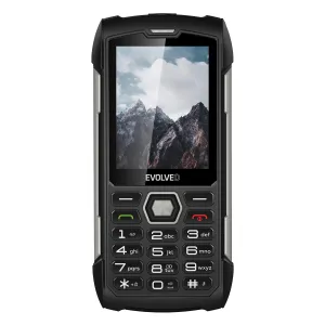 EVOLVEO StrongPhone H1 čierna-strieborná, čierna
