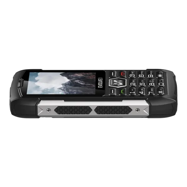 EVOLVEO StrongPhone H1 čierna-strieborná, čierna