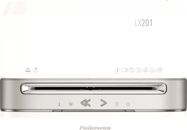 Fellowes Skartovač LX 201 bílý