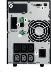 Eaton 9SX1500I, UPS 1500VA / 1350W, LCD, veža