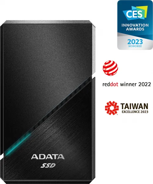 ADATA Externí SSD 4TB SE920, USB 4 Type-C, R:3800/W:3700MB/s, černá
