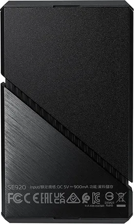 ADATA Externí SSD 4TB SE920, USB 4 Type-C, R:3800/W:3700MB/s, černá