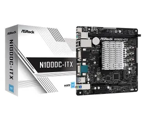 ASRock MB Alder Lake-N N100DC-ITX, Intel N100, 1xDDR4, 1xHDMI, 1xVGA, mITX