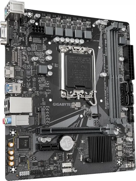 GIGABYTE MB Sc LGA1700 H610M H V3 DDR4, Intel H610, 2xDDR4, 1xHDMI, 1xVGA, mATX