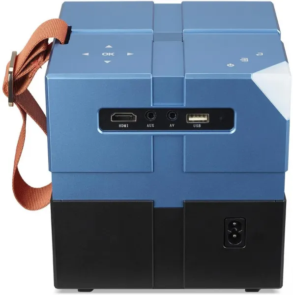 AOpen Projektor QH12a - přenosný LED,NAT 1280x700,MAX 1920x1080,135 ANSI Lm,1000:1,HDMI,USB,Repro,Wifi,BT,Audio,30000h
