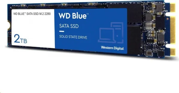 WD BLUE SSD 3D NAND WDS200T2B0B 2TB M.2, (R:560, W:530MB/s)