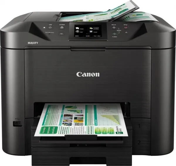 Canon MAXIFY MB5450 - farebný, MF (tlač, kopírka, skenovanie, fax, cloud), obojstranný tlač, ADF, USB, Wi-Fi