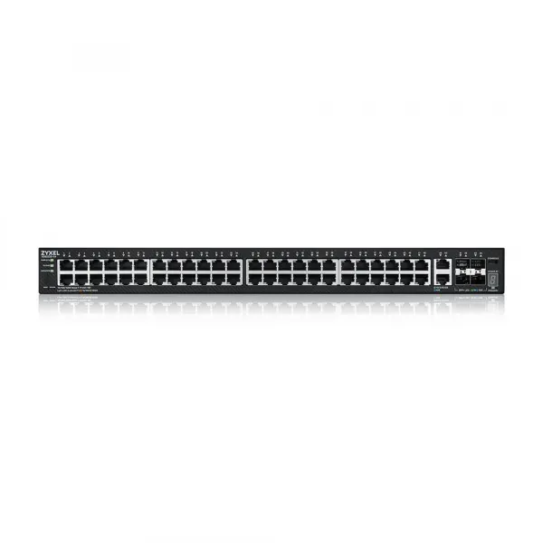 Zyxel XGS2220-54 L3 Access Switch, 24x1G RJ45 2x10mG RJ45, 4x10G SFP+ Uplink, incl. 1 yr NebulaFlex Pro