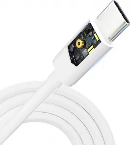 3mk Hyper Cable USB-C/USB-C 2m, 100 W, biely 3MK464543