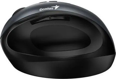 Genius Myš Ergo 8300S, 1600DPI, 2.4 [GHz], optická, 7tl., bezdrátová, černo-šedá, 2 ks AAA, vertikální