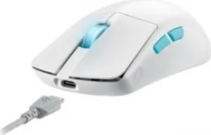 Herná myš Asus ROG Harpe Ace Aim Lab Edition, biela 90MP02W0-BMUA10