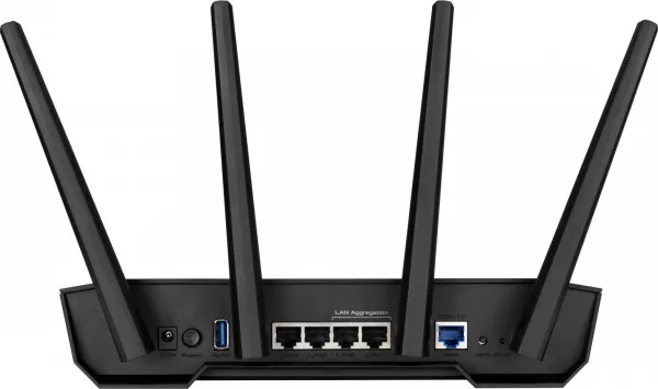 ASUS TUF-AX3000 V2 (AX3000) WiFi 6 Extendable Gaming Router, 2.5G port, AiMesh, 4G/5G Mobile Tethering