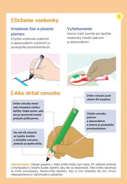 Moja prvá kniha aktivít Samolepky