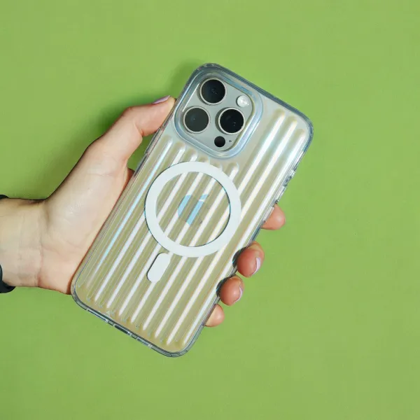 Innocent Suit Case Magnetic iPhone 14 Pro Max - Glossy Clear