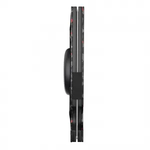 Innocent Smart AirTag Strap Wallet - Forged Carbon Black/Red