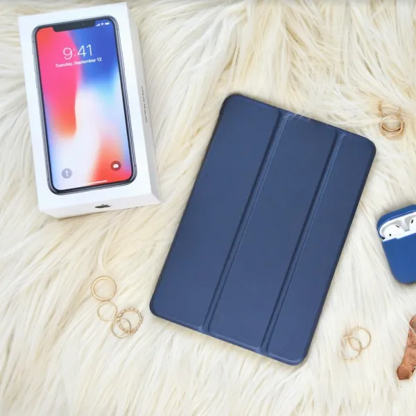 Innocent Journal Case iPad 2/3/4 - Navy Blue
