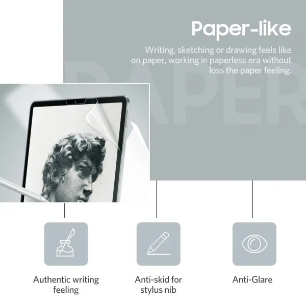 Innocent Japan Paper Feel Foil for iPad  - iPad Pro 12.9" 2020/2018