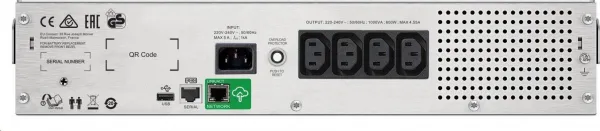 APC Smart-UPS C 1500VA LCD RM 2U 230V so SmartConnect (900W)