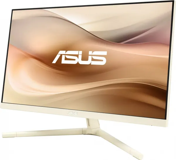 ASUS LCD 23.8" VU249CFE-M Eye Care Gaming, FHD 1920 x 1080 IPS 100Hz Adaptive-Sync  USB Type-C 15W PD HDMI, Oat Milk