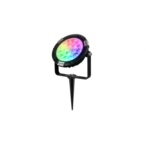 LED záhradný reflektor 9W RGB+Dual-White (2.4GHz)