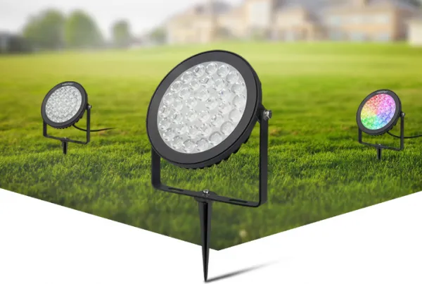 LED záhradný reflektor 15W RGB+Dual-White (2.4GHz)