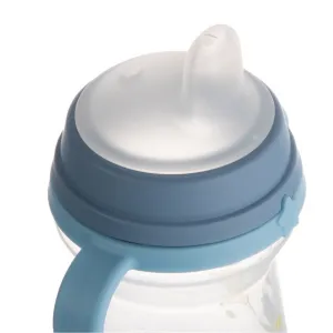 Canpol Babies pohárik first cup bonjour 250 ml modrý