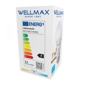 LED žiarovka Wellmax E27 11W neutrálna biela
