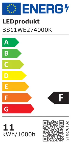 LED žiarovka Wellmax E27 11W neutrálna biela
