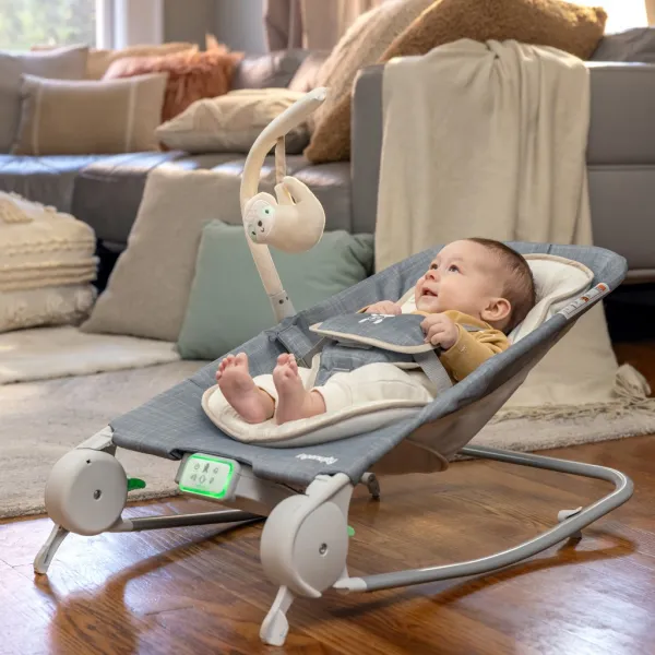 Vibrujúce lehátko Ingenuity Happy Belly™ Rock-to-Bounce - Parker™