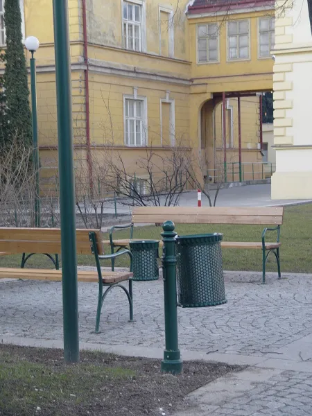Odpadkový kôš 1 s popolníkom